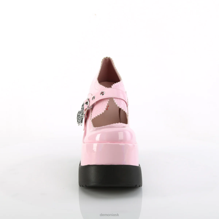 baby pink holo patent Demonia prázdnota-38 P808479