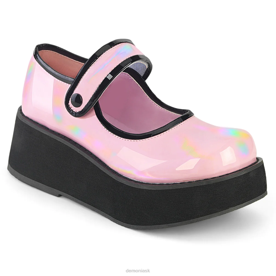 baby pink holo patent Demonia sprite-01 P808459