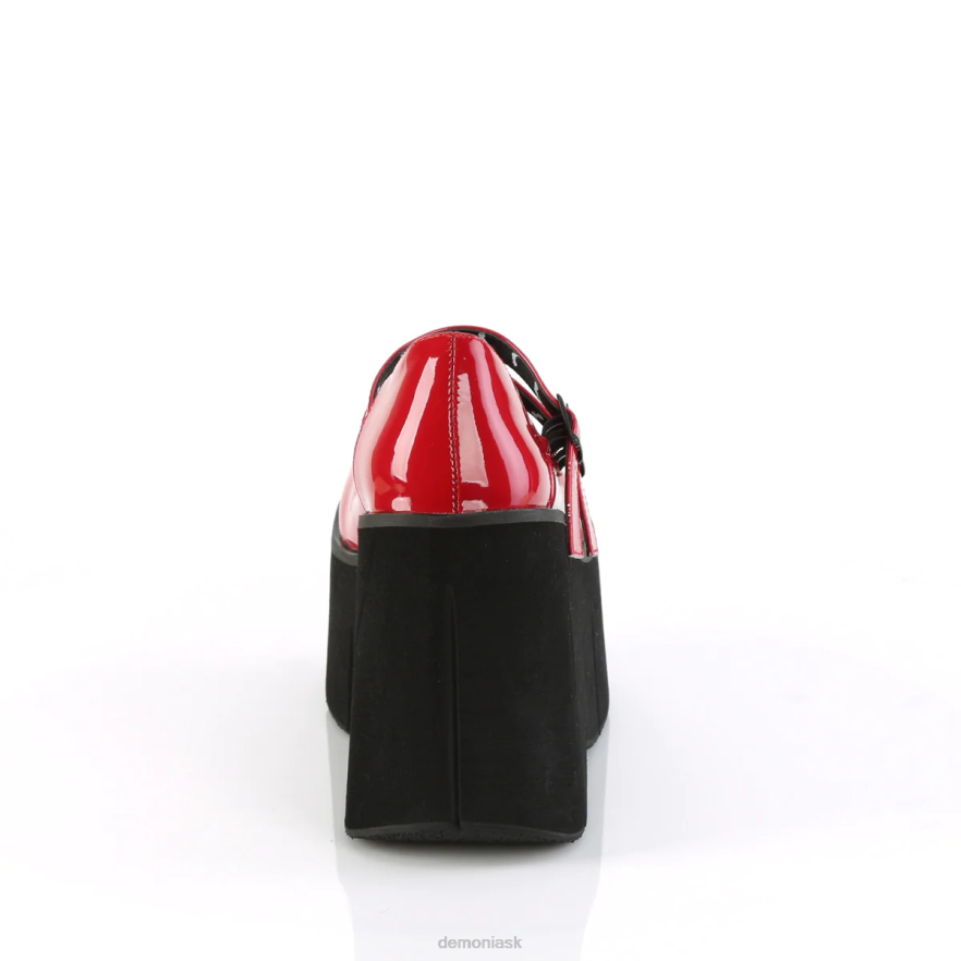 červený patent Demonia kera-08 P808432