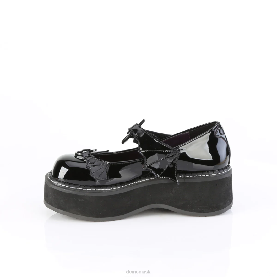 čierny patent Demonia Emily-23 P808418