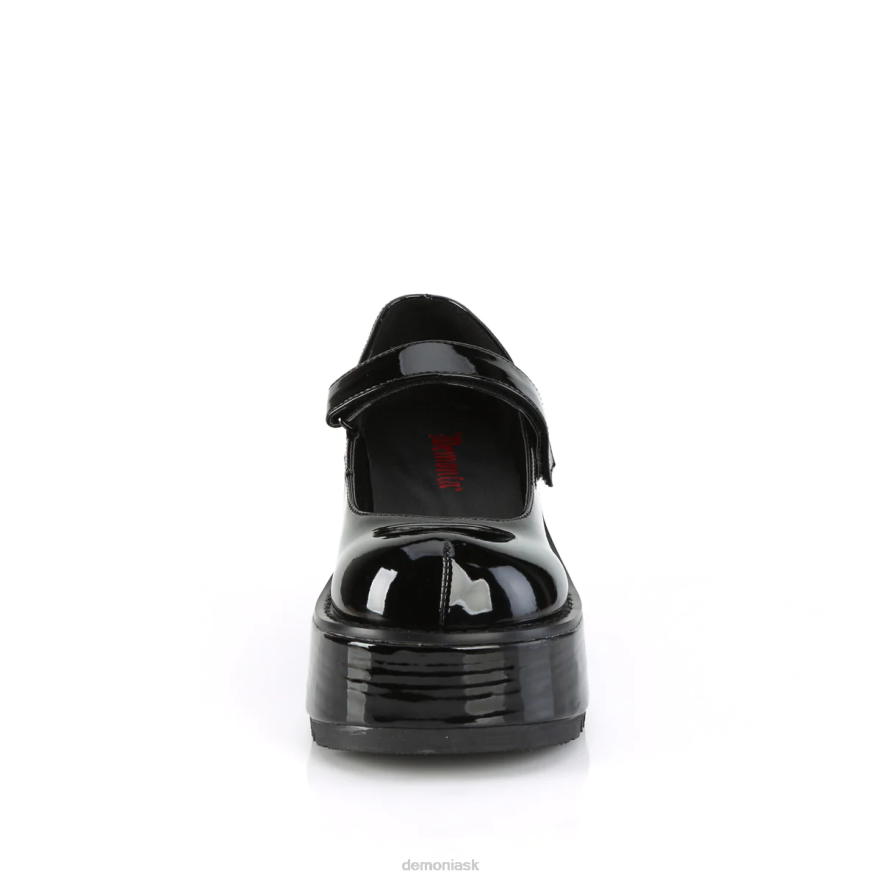 čierny patent Demonia dollie-01 P808411