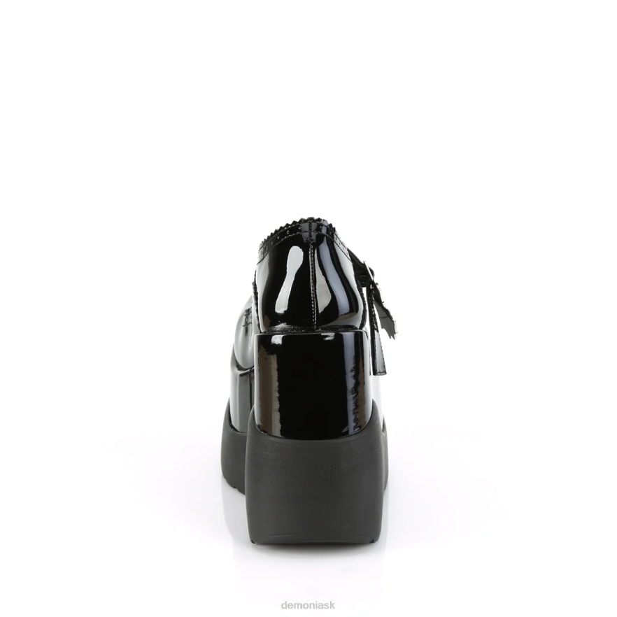 čierny patent Demonia prázdnota-38 P808478